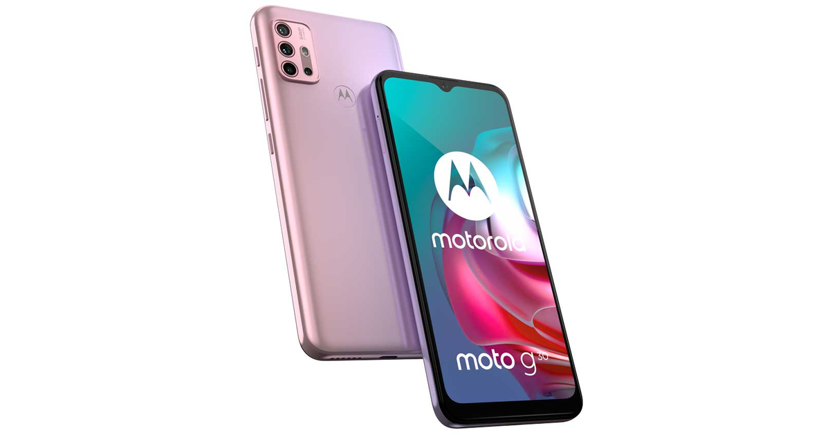 Motorola Moto G30 (128 GB / 4 GB / Pastel Sky) | SoloTodo.cl
