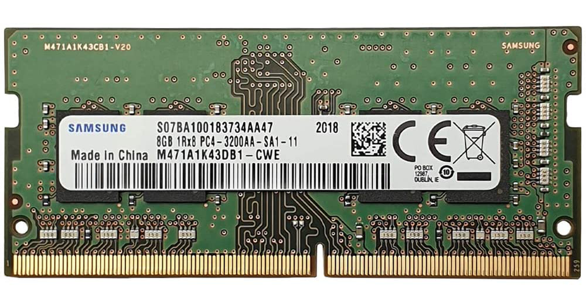 Samsung M471A1K43DB1-CWE (1 x 8GB | SO-DIMM DDR4-3200) | SoloTodo.cl