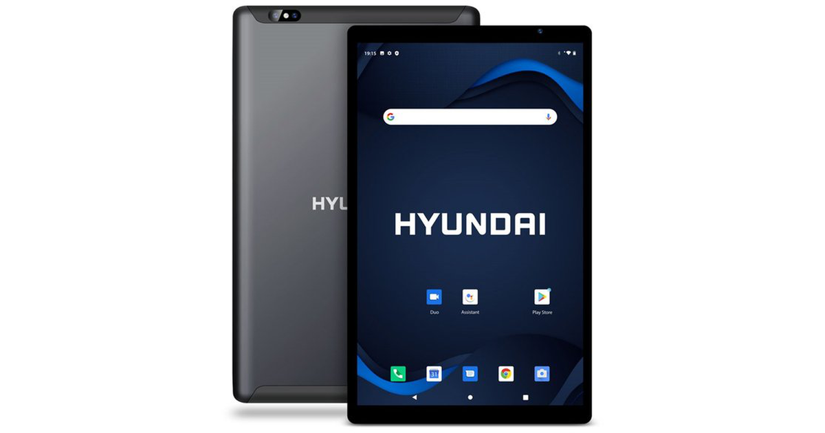 Funda compatible con Hyundai Hytab Plus 10wb3 10.1 pulgadas Tablet Case Rotación de 360 grados Ángeles de visión múltiple Soporte de cuero PU Folio Cover Cámara se puede utilizar negro