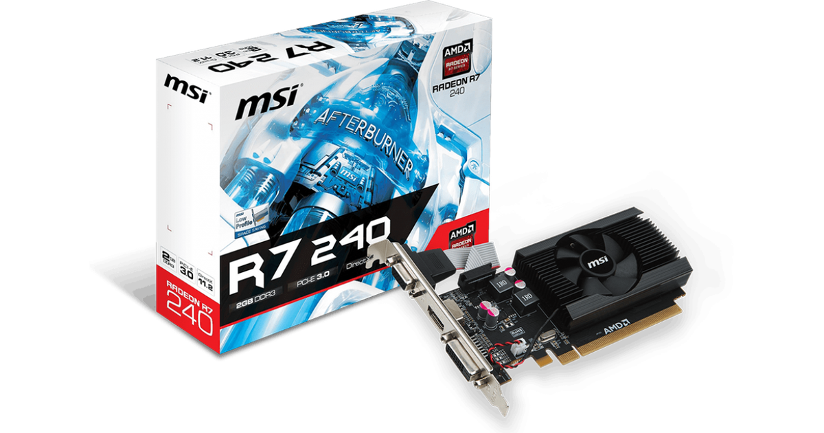 MSI Radeon R7 240 2GD3 64b LP [R7 240 2GD3 64b LP] | SoloTodo.cl