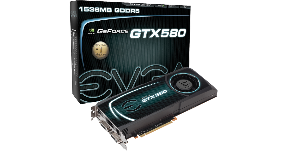 EVGA GTX 580 [015-P3-1580-AR] | SoloTodo.cl