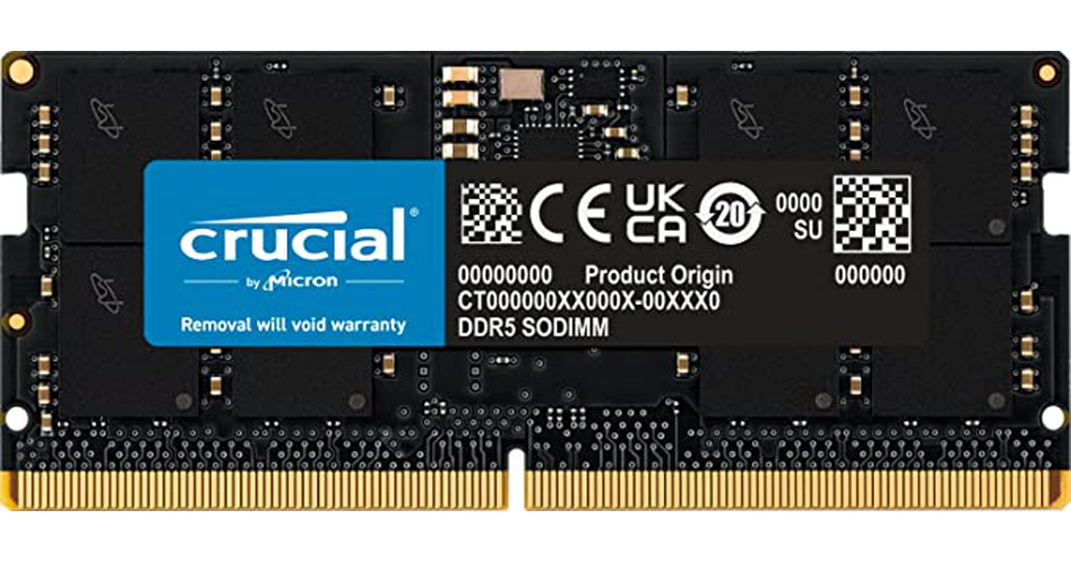 Crucial Ballistix CT8G48C40S5 (1 x 8GB | SO-DIMM DDR5-4800