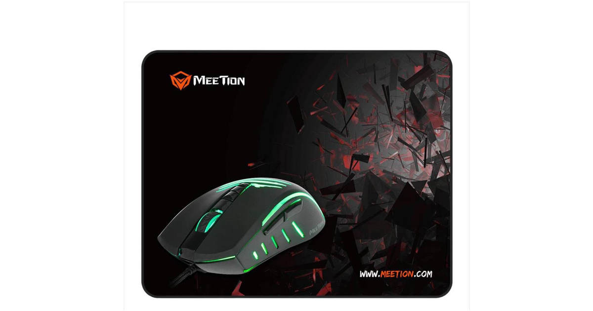Meetion Wired Gaming Mouse And Pad Combo (MT-C011) | SoloTodo.cl