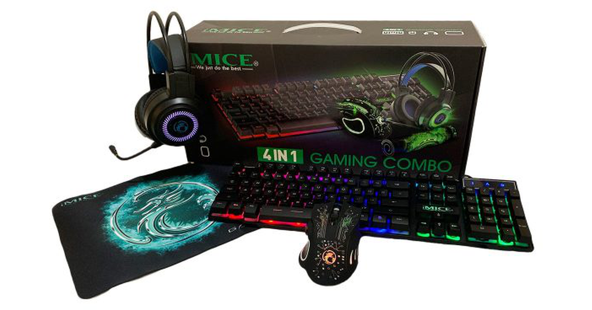 iMice Kit Gamer 4 En 1 GK-490 | SoloTodo.cl