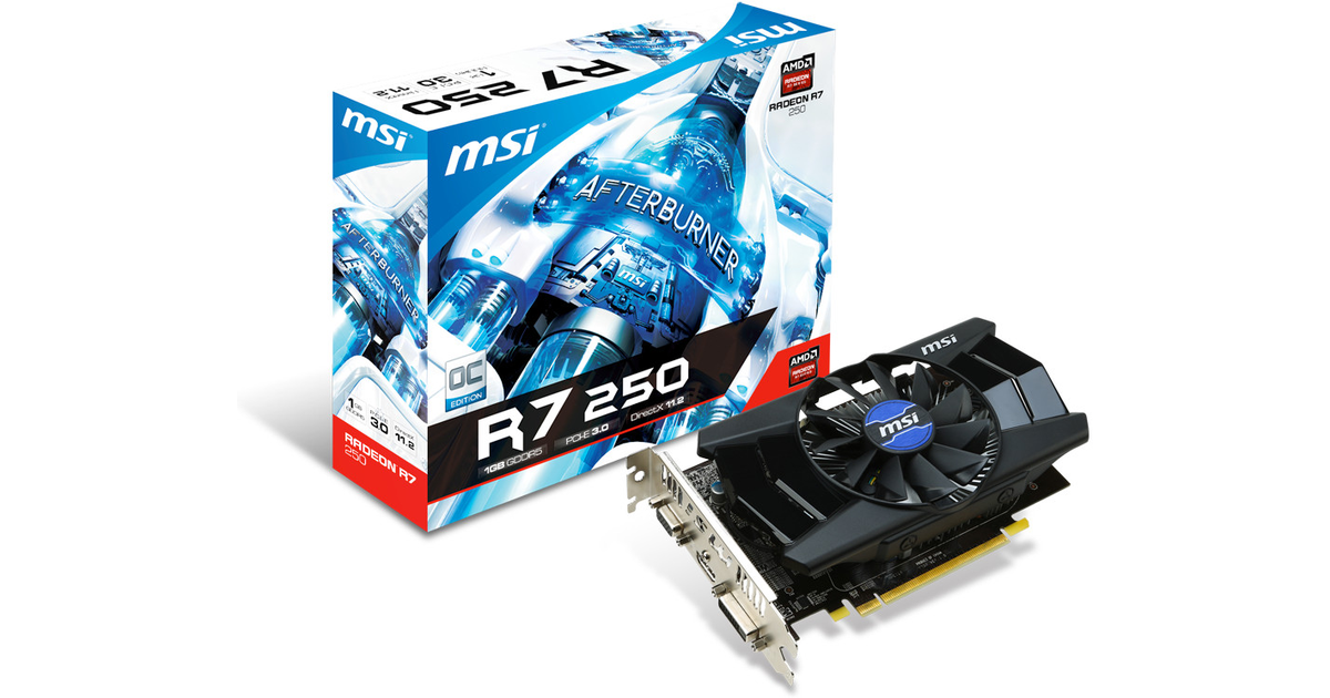 MSI Radeon R7 250 1GD5 OC [R7 250 1GD5 OC] | SoloTodo.cl