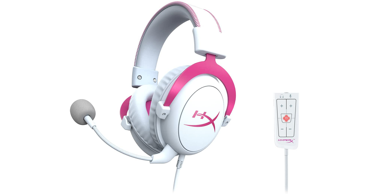 HyperX Cloud II Pink (‎4P5E0AA / HHSC12-AC-PK/G) | SoloTodo.cl