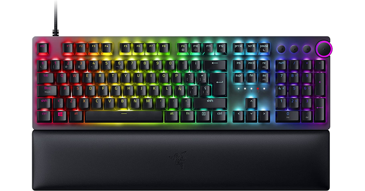 Razer Huntsman V2 - Clicky Optical Switch (Purple) - Español (RZ03 ...