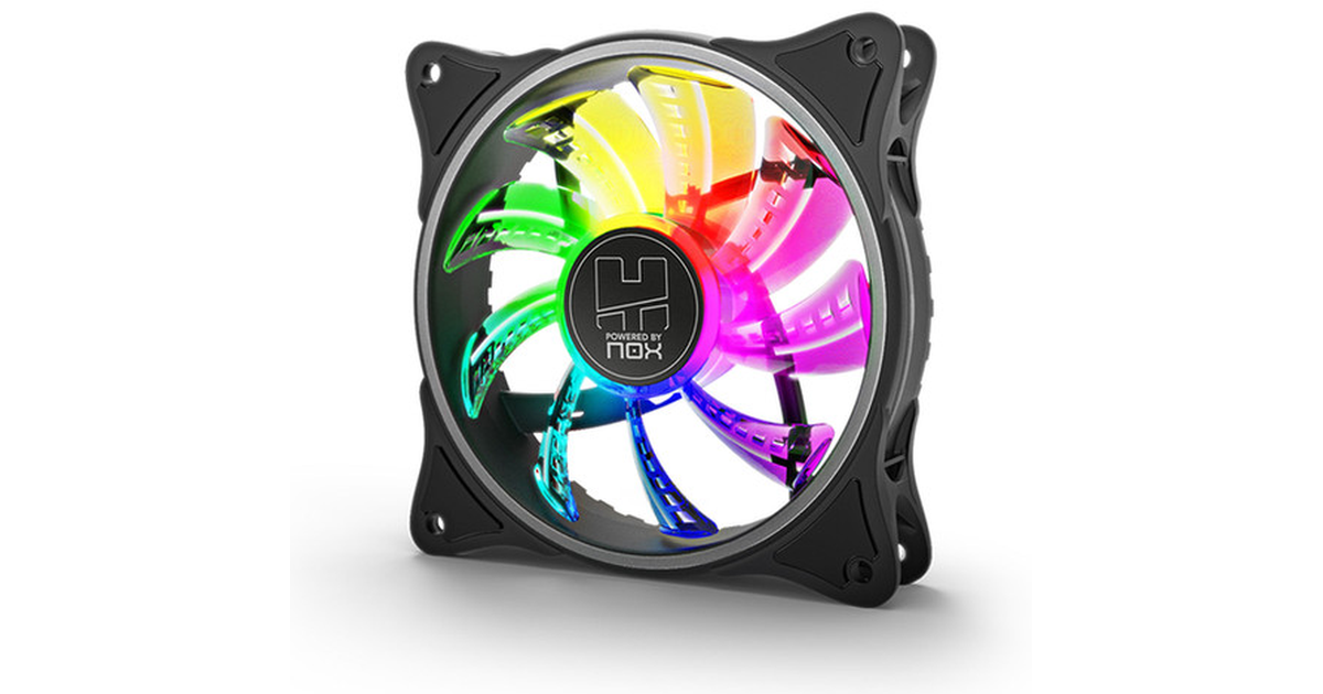 Nox A-FAN ARGB Inner Glow Fan [NXHUMMERAFAN] | SoloTodo.cl
