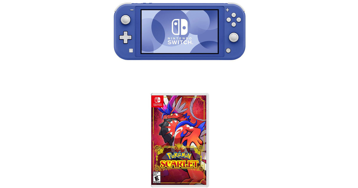 Nintendo Switch Lite Blue + Pokémon Scarlet | SoloTodo.cl