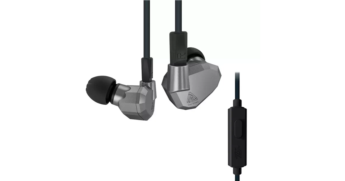 KZ Acoustics ZS5 (con Mic) - Metal Gray | SoloTodo.cl