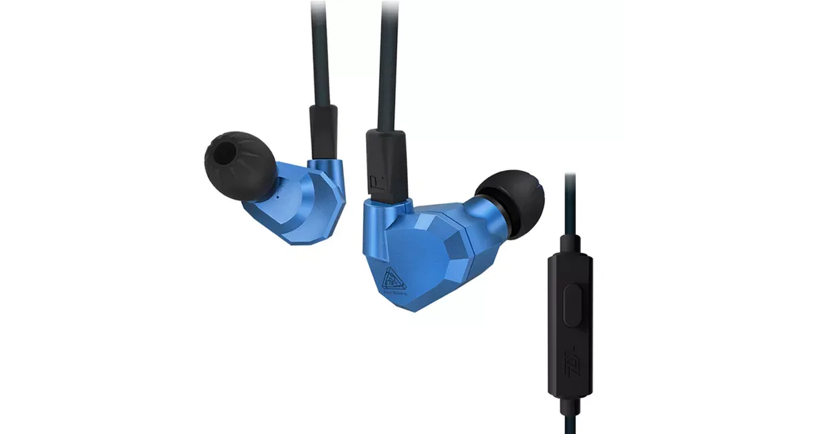 KZ Acoustics ZS5 (con Mic) - Metallic Blue | SoloTodo.cl