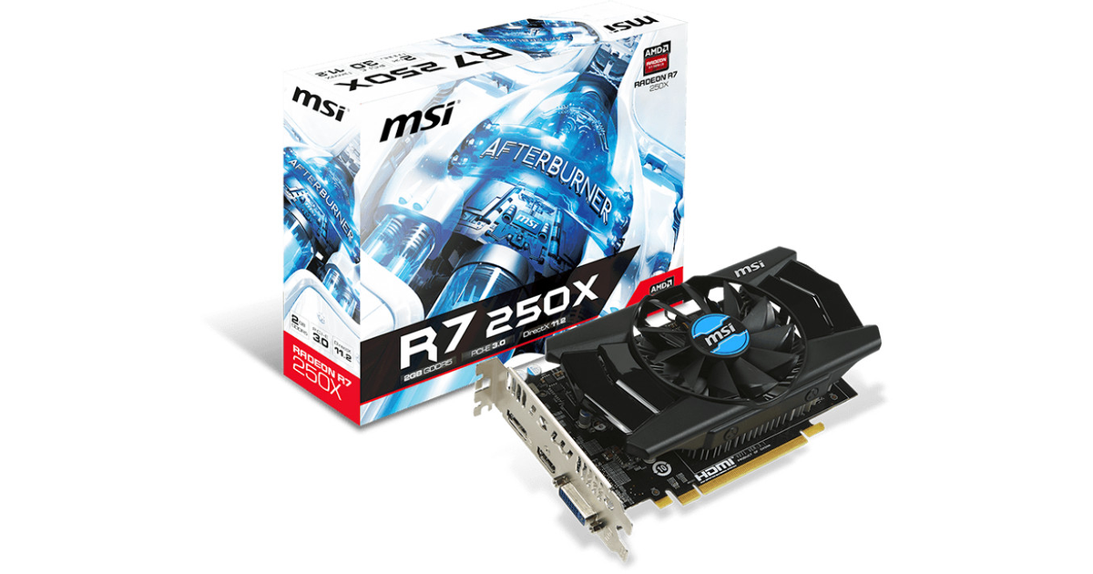 MSI Radeon R7 250X 2GD5 [R7 250X 2GD5] | SoloTodo.cl