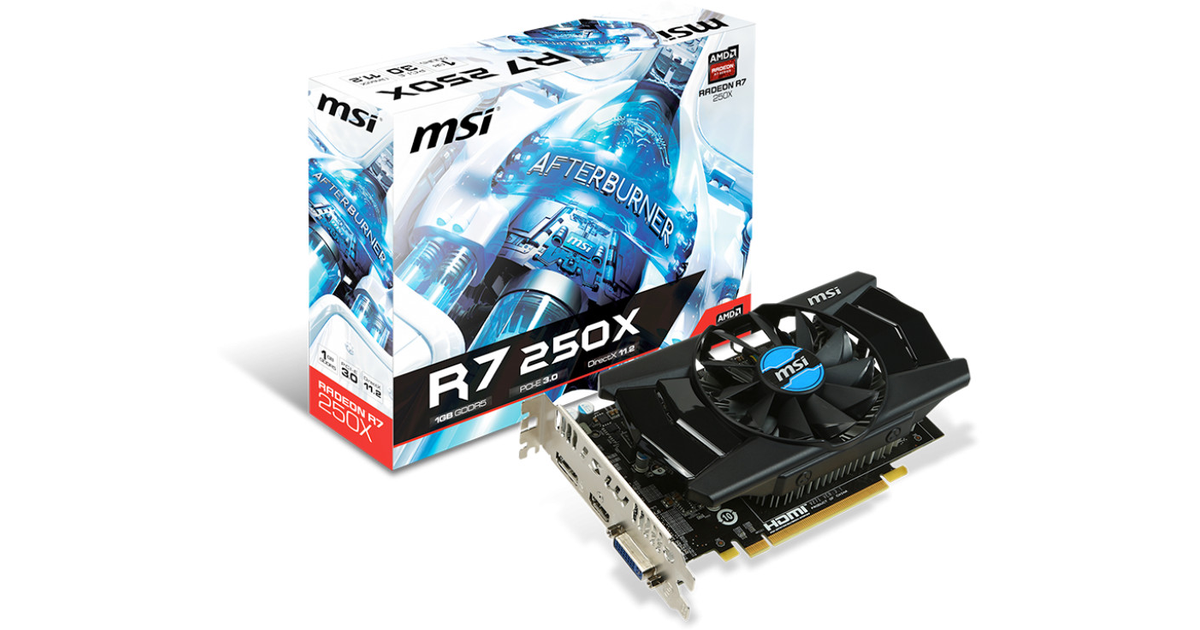 MSI Radeon R7 250X 1GD5 [R7 250X 1GD5] | SoloTodo.cl