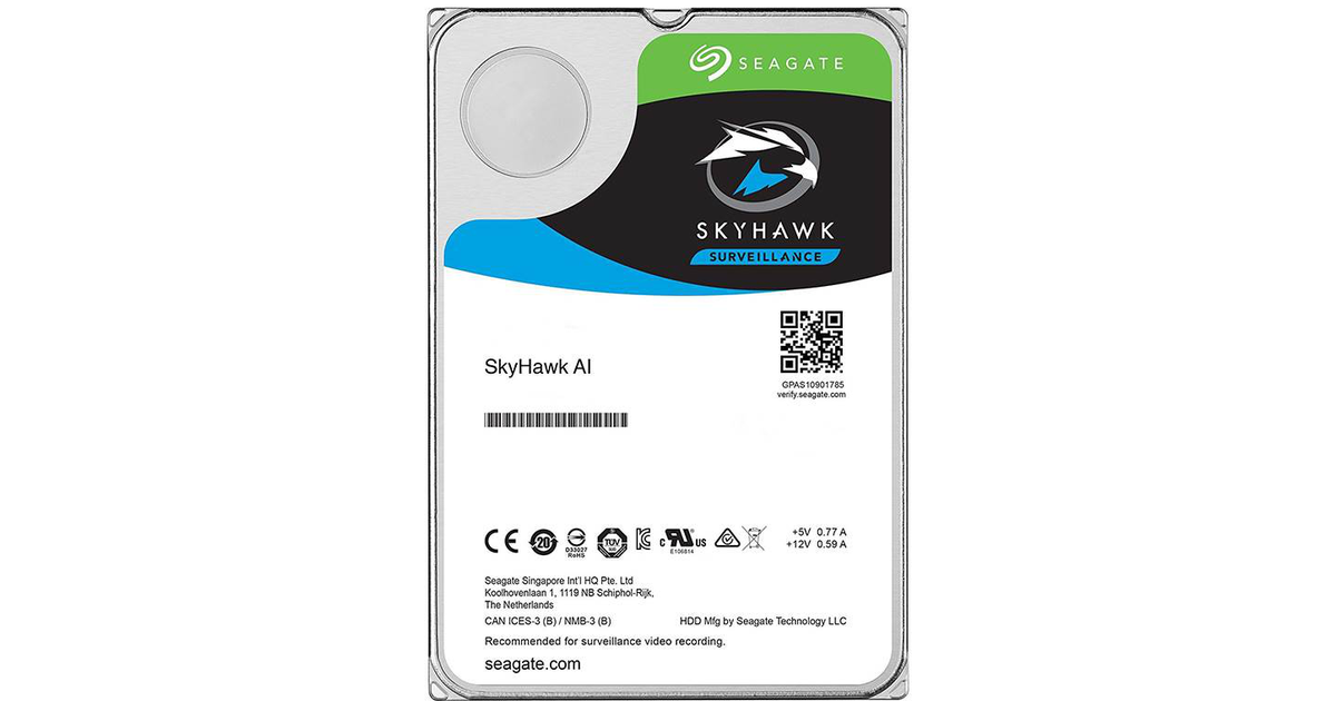 Seagate SkyHawk AI 10 TB (ST10000VE001) | SoloTodo.cl