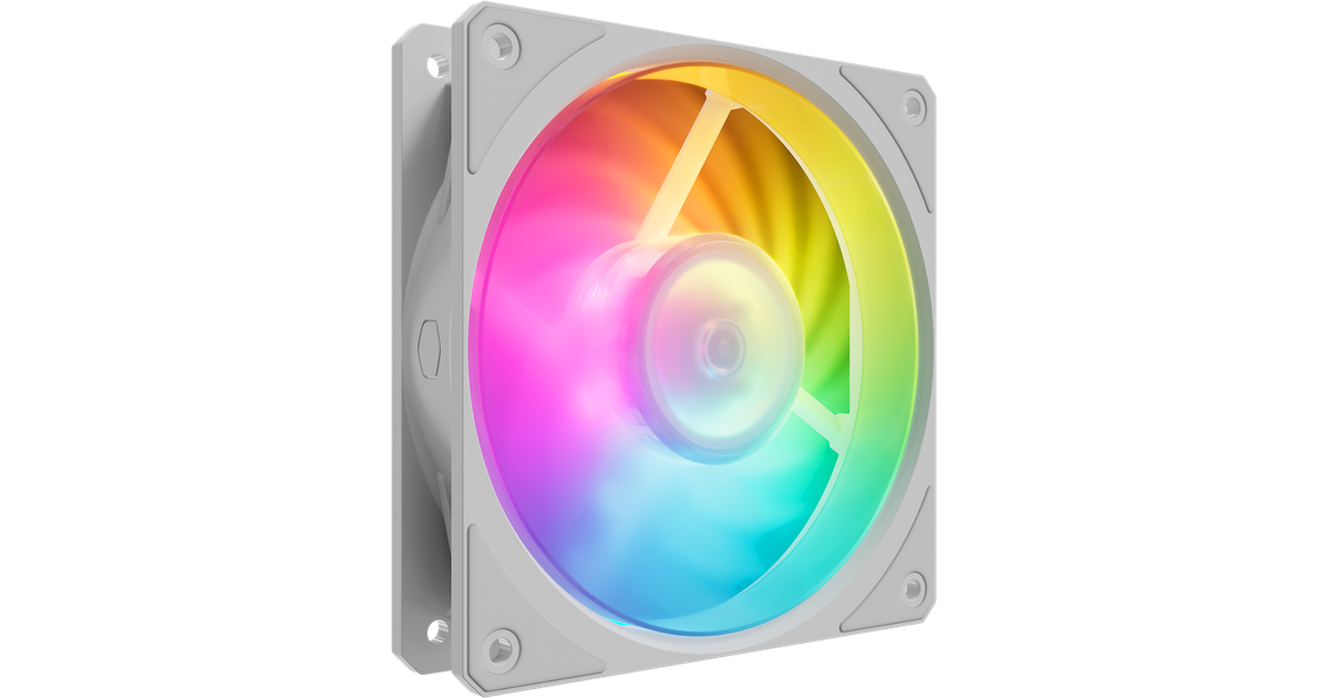 Cooler Master Mobius 120P ARGB - White [MFZ-M2DW-24NP2-R1] | SoloTodo.cl