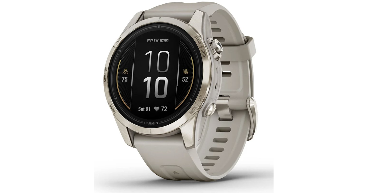 Montre Connectée Garmin Epix Pro Gen 2 Sapphire 42 Mm - Verre Saphir, Boîtier Acier - Neuf Avec Boîte