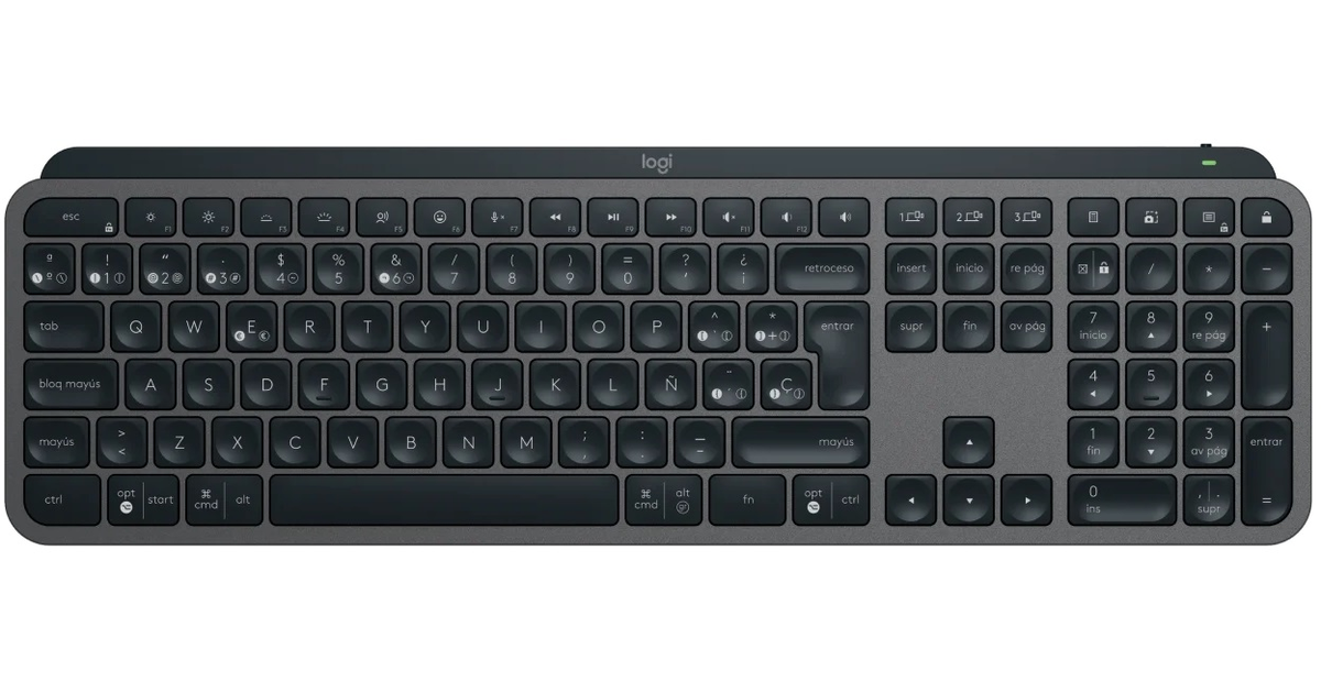 Logitech MX Keys S Wireless Illuminated Keyboard (920-011561) | SoloTodo.cl