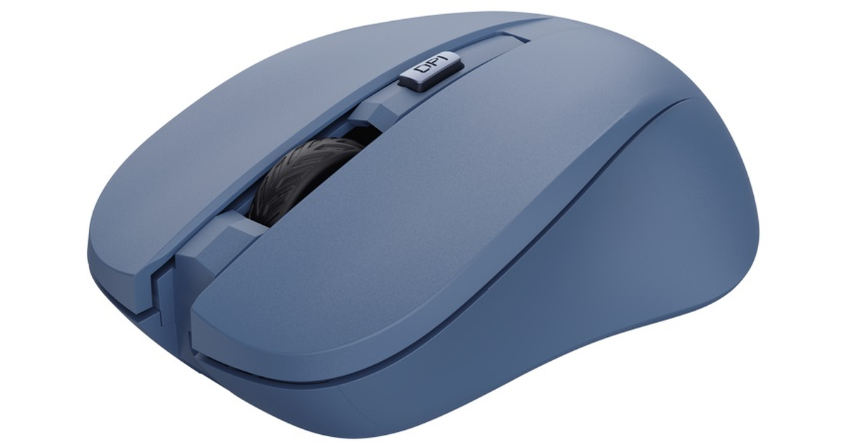 Trust Mydo Silent optical mouse - Blue (25041) | SoloTodo.cl