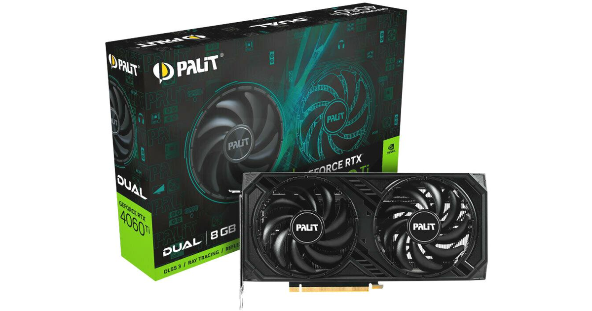 PALIT GEFORCE RTX 4060ti 16gb 美品 Palit GeForce RTX 4060 Ti Dual 8GB [NE6406T019P1-1060D] | SoloTodo.cl