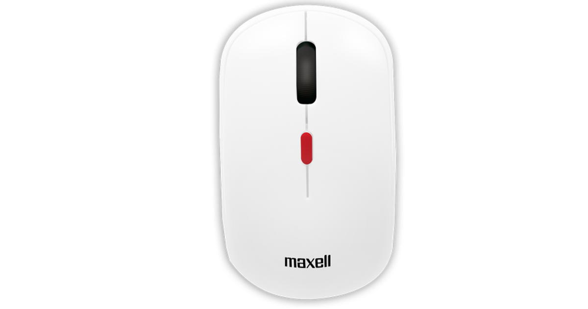 Maxell Wireless Mouse 1600DPI - White (MOWL-100) | SoloTodo.cl