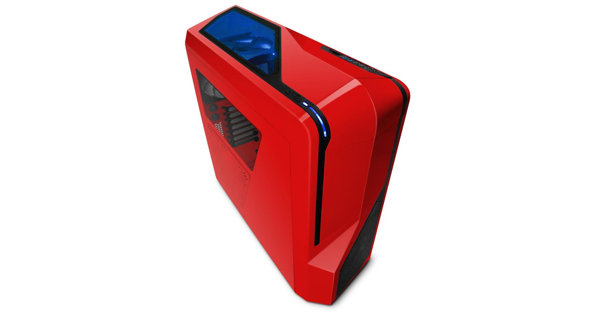 NZXT Phantom 410 - Red (CA-PH410-R1) | SoloTodo.cl