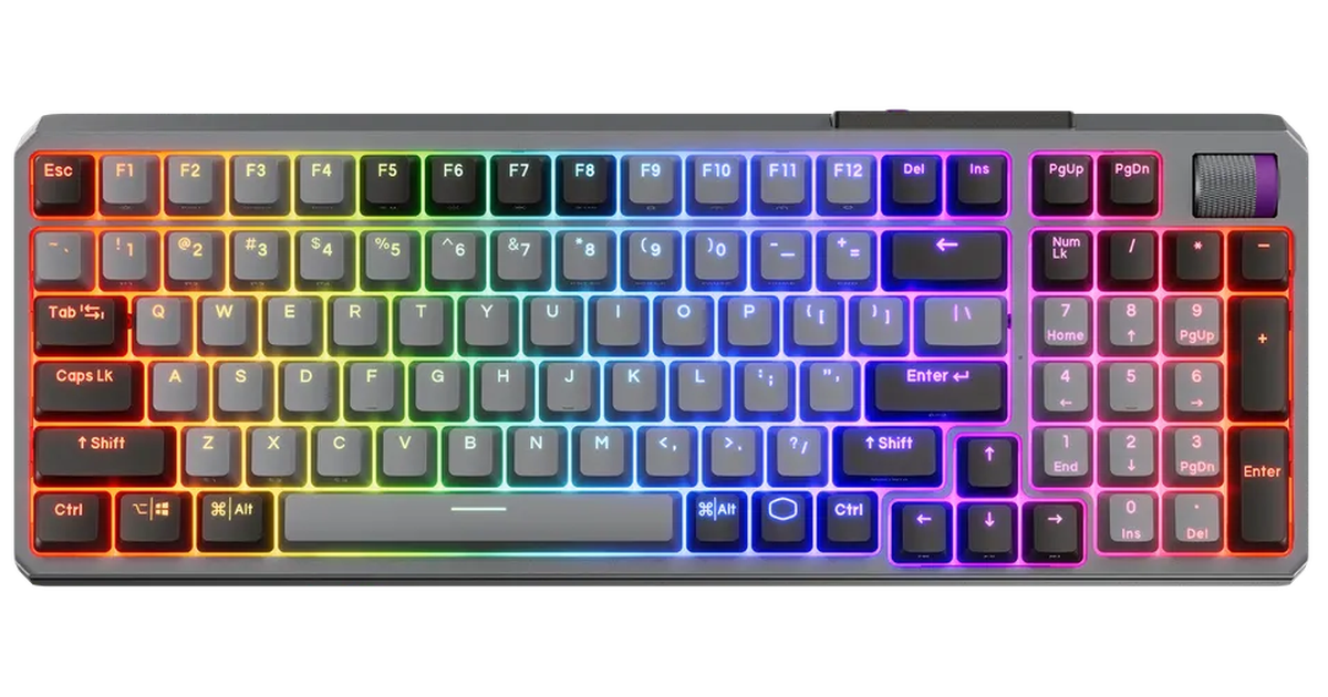 Cooler Master MasterKeys MK770 - Space Gray (MK-770-GKKW1-US) | SoloTodo.cl