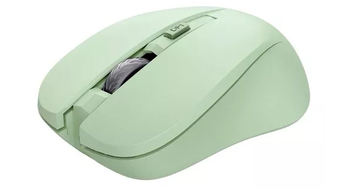 Trust Mydo Silent optical mouse - Green (25042) | SoloTodo.cl