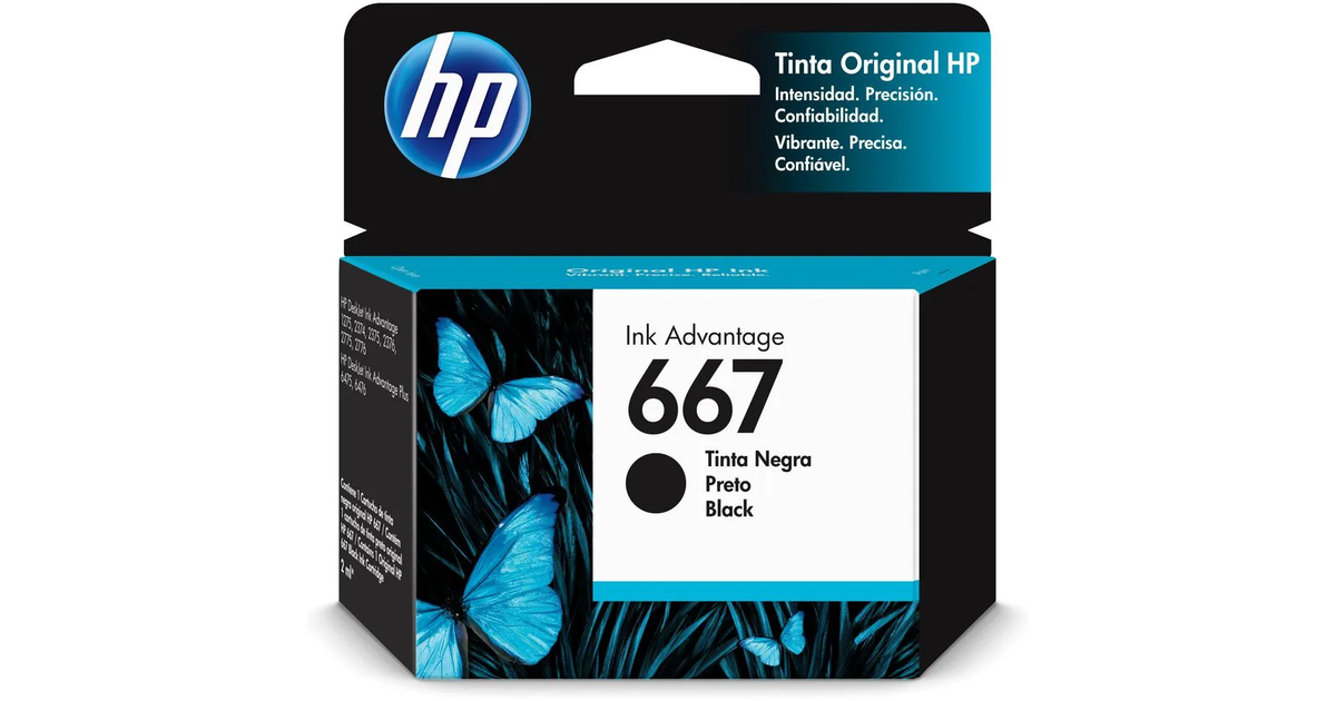 HP 667 (Negro) [3YM79AL] | SoloTodo.cl