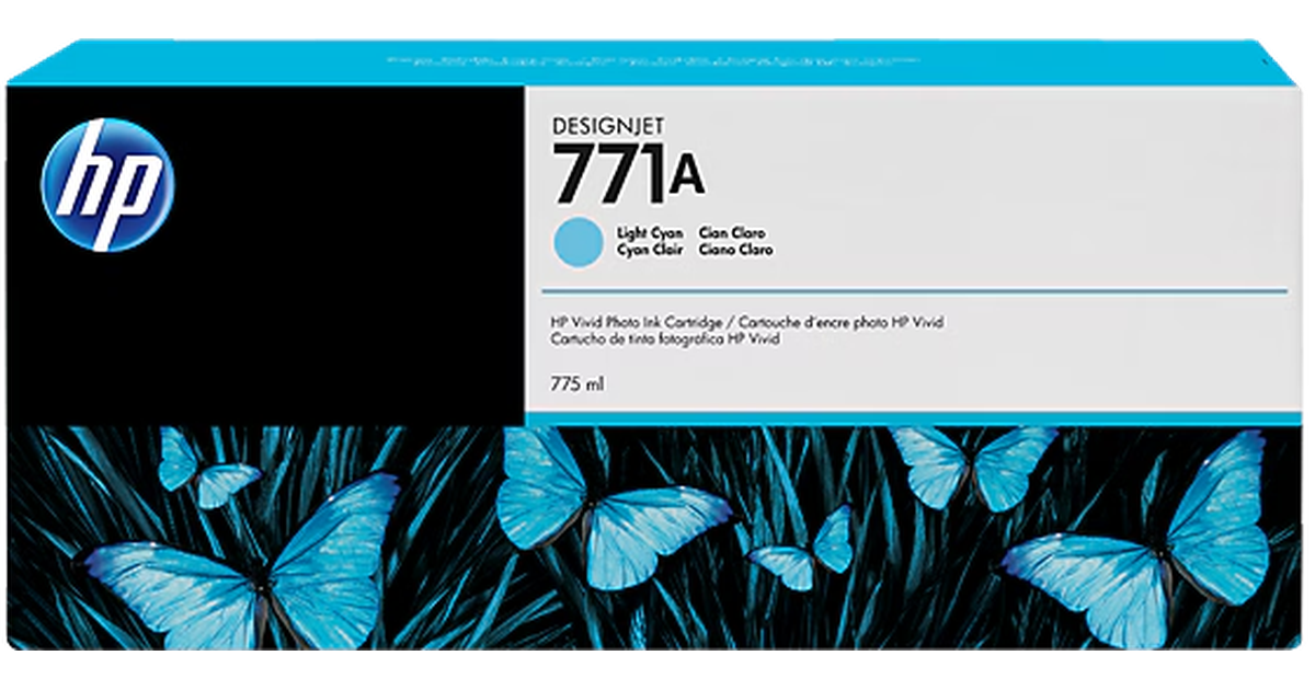 HP 771A (Cyan Claro) [B6Y20A] | SoloTodo.cl
