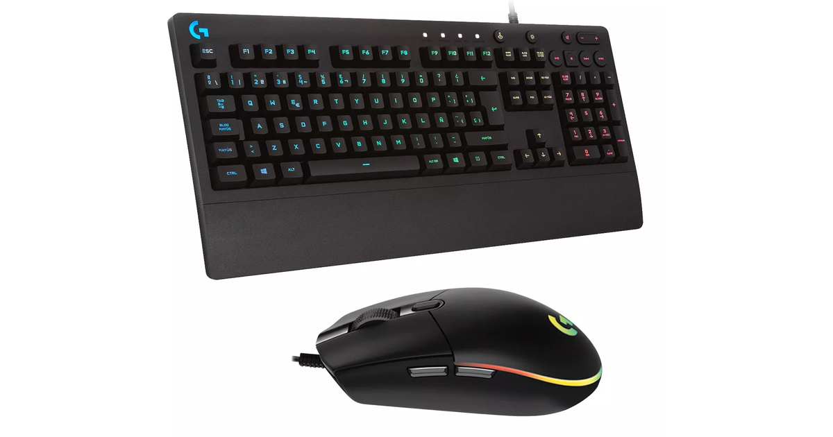 Logitech G213 Keyboard + G203 - Black | SoloTodo.cl
