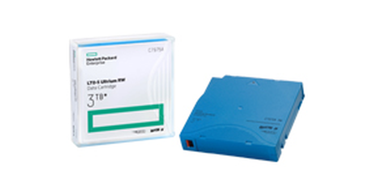 HP Data Cartridge LTO5 Ultrium 3TB RW (Light Black) [C7975A] | SoloTodo.cl
