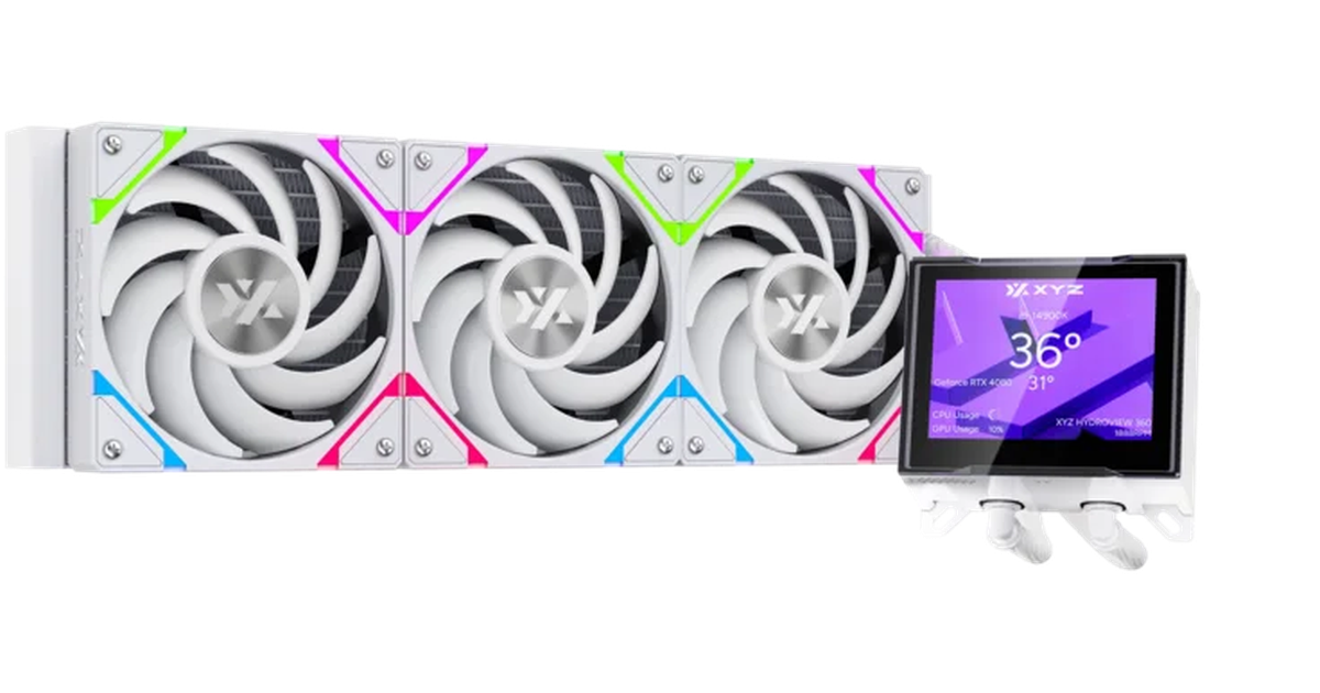 XYZ Hydroview 360 - White (X-WC-HYDROVIEW-360W) | SoloTodo.cl