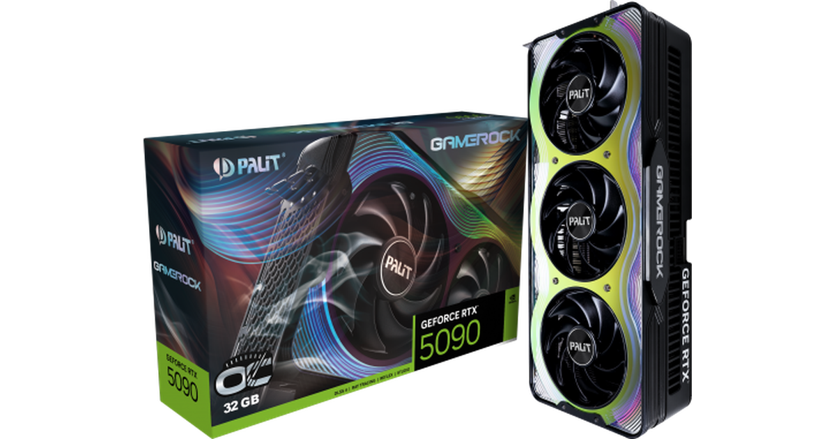 新品未開封Palit GeForce RTX™ 5090 GameRock OC Palit GeForce RTX 5090 GameRock OC [NE75090S19R5-GB2020G