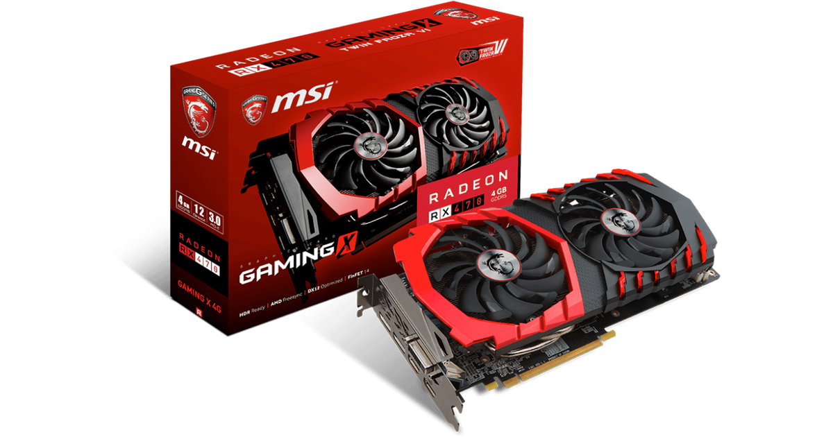 MSI Radeon RX 470 GAMING X 4G [RX 470 GAMING X 4G] | SoloTodo.cl