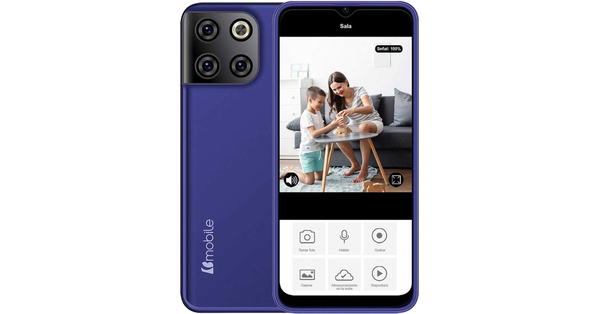 Bmobile Dots Ultra (128 GB / 4 GB / Blue) | SoloTodo.cl