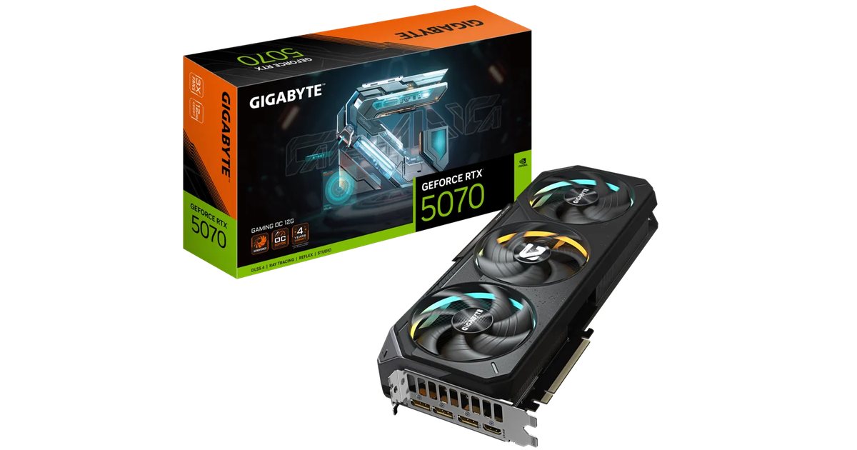 Gigabyte GeForce RTX 5070 GAMING OC 12G [GV-N5070GAMING-OC-12GD