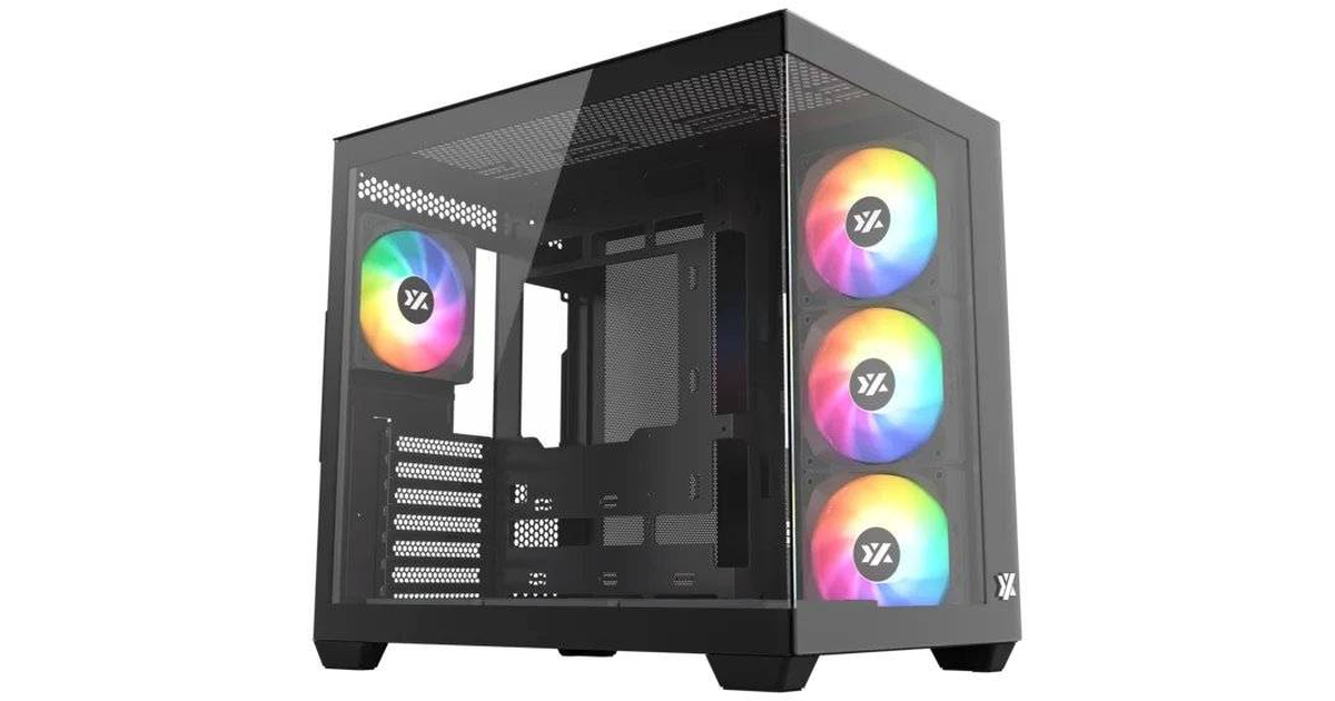XYZ Tesseract X - Black (X-CS-TESSERACTX-B) | SoloTodo.cl