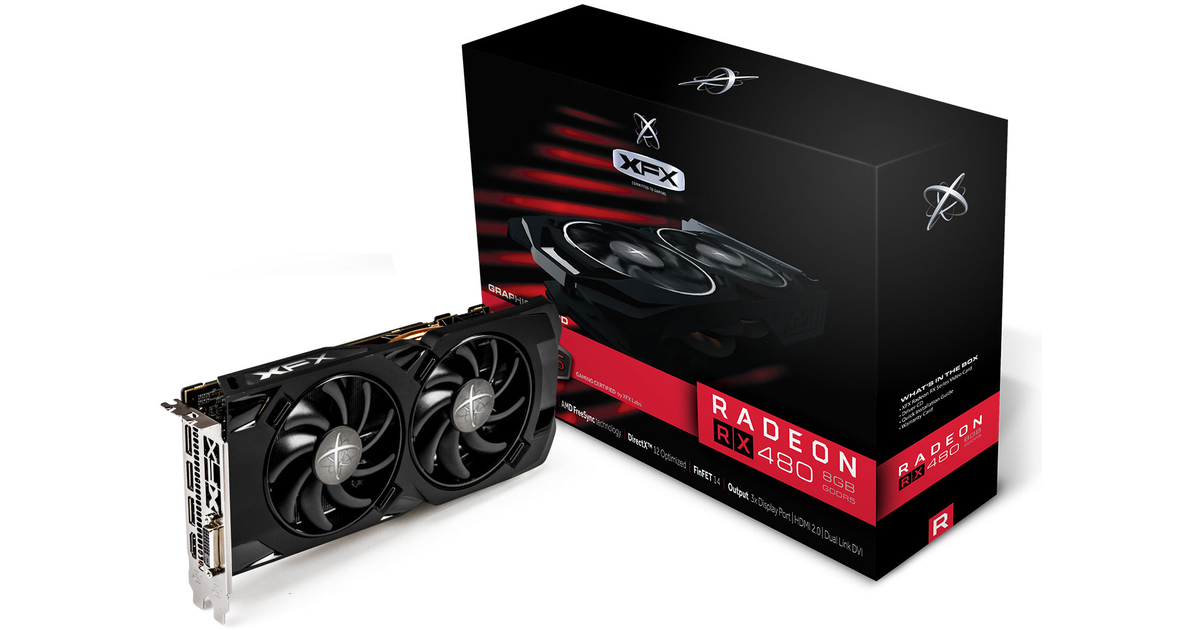 XFX RX 480 [RX-480P8LFB6] | SoloTodo.cl