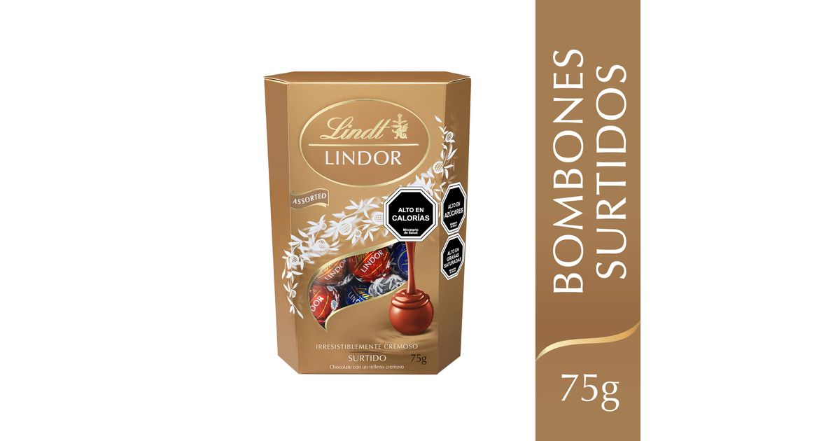 Lindt Bombones Surtido Lindt Lindor (75 g.) | SoloTodo.cl