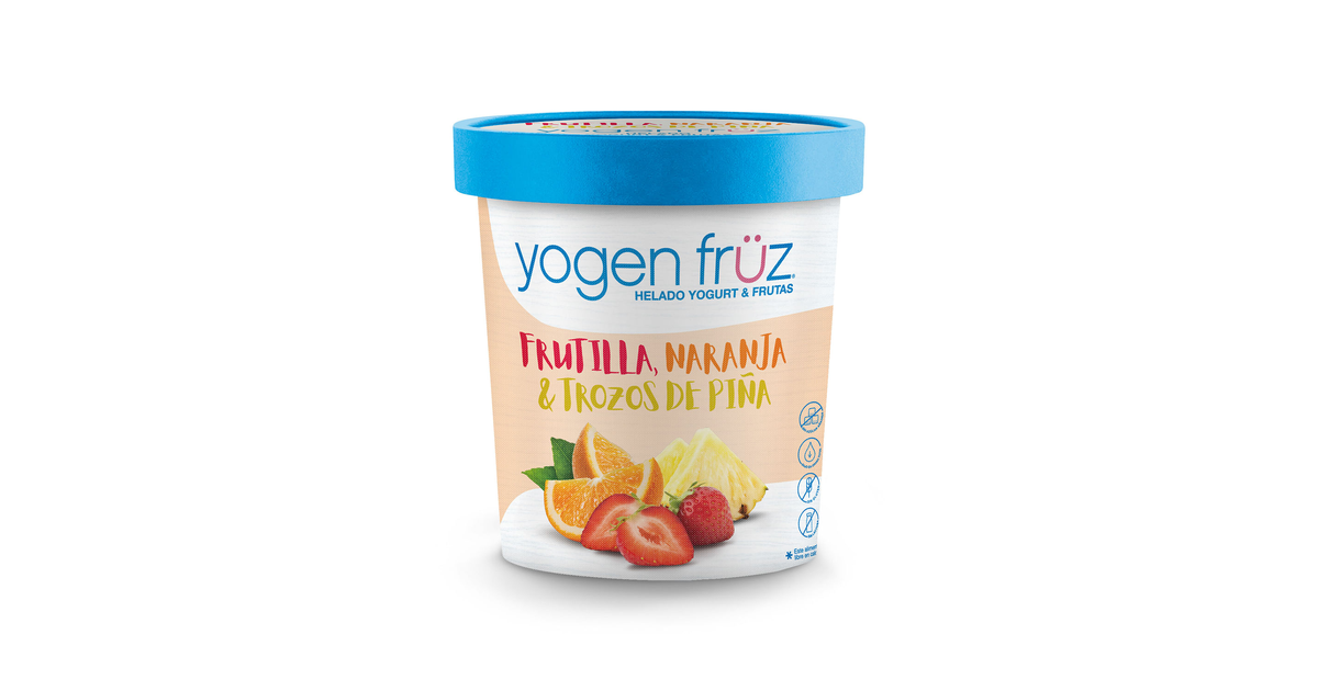 Yogen Fruz Helado Fruti Naranja y Piña (1 un. / 800 mL.) | SoloTodo.cl