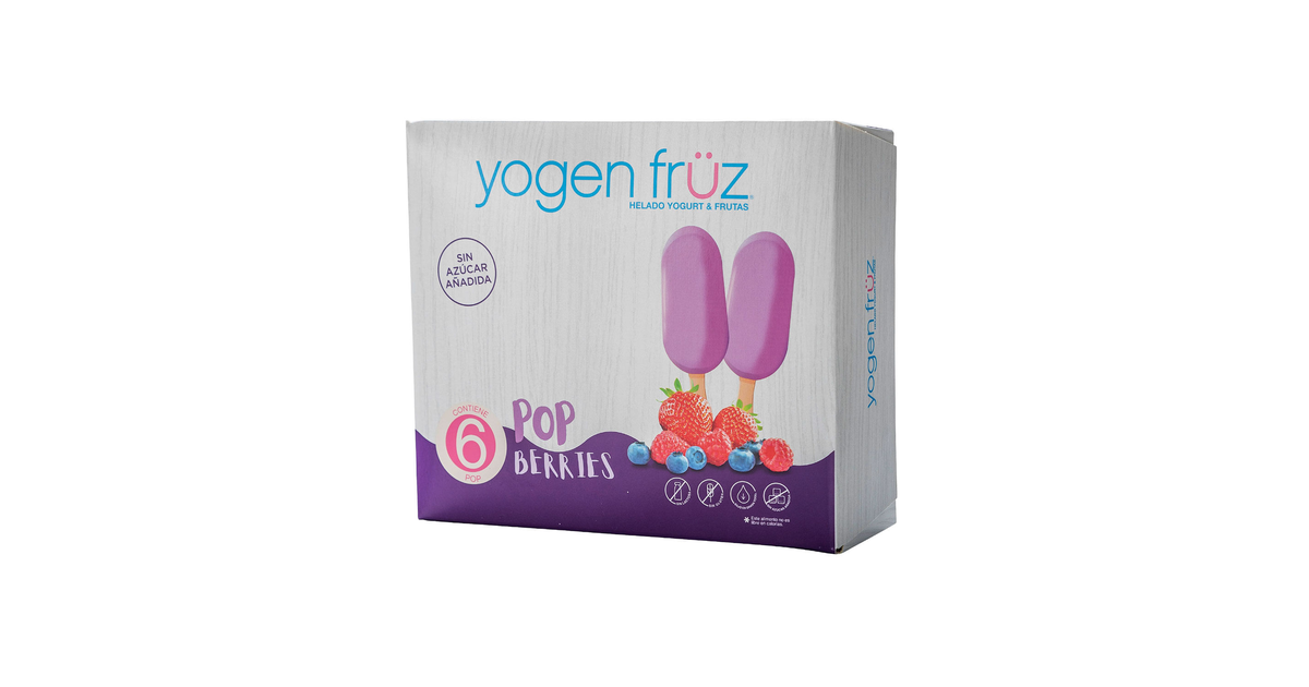 Yogen Fruz Helado Mix Berries (6 un. / 396 mL.) | SoloTodo.cl