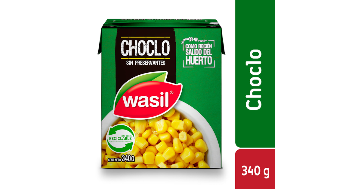 Wasil Choclo en Conserva (1 un. / 190 g.) | SoloTodo.cl