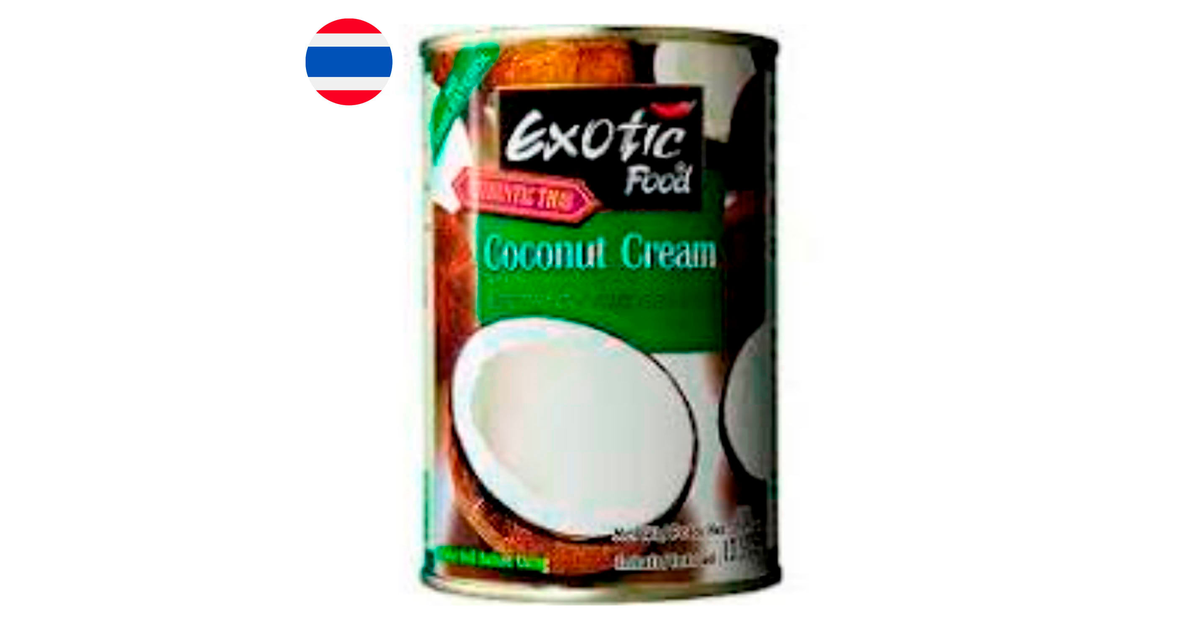 Exotic Food Crema de Coco Libre de Colesterol (400 mL.) | SoloTodo.cl
