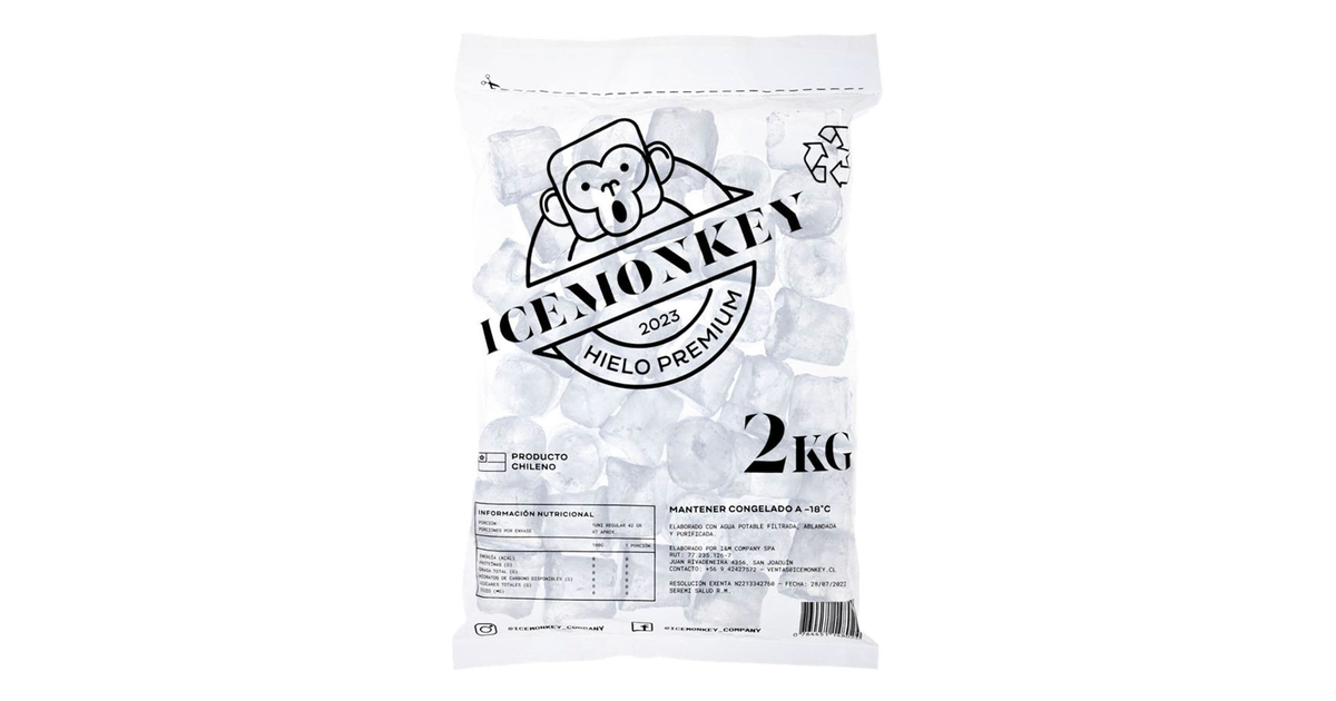 Ice Monkey Hielo (2000 g.) | SoloTodo.cl