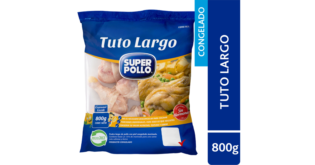 Super Pollo Trutro largo con piel (1 un. / 800 g.) | SoloTodo.cl