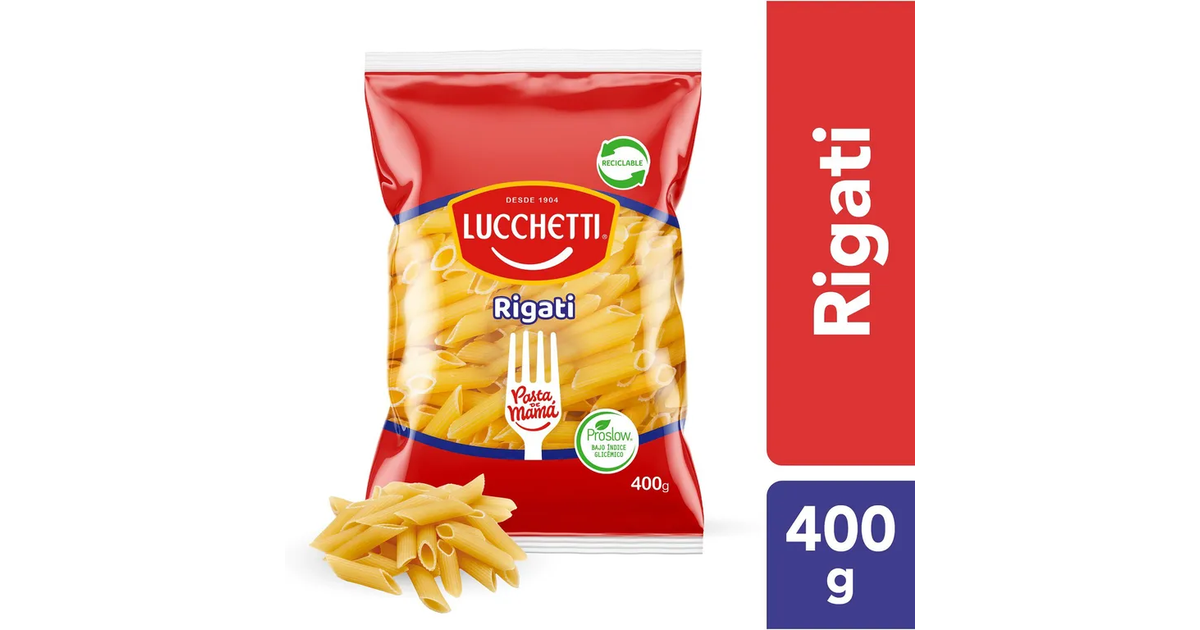 LUCCHETTI Pasta Penne Rigatti N°48 (400 g.) | SoloTodo.cl
