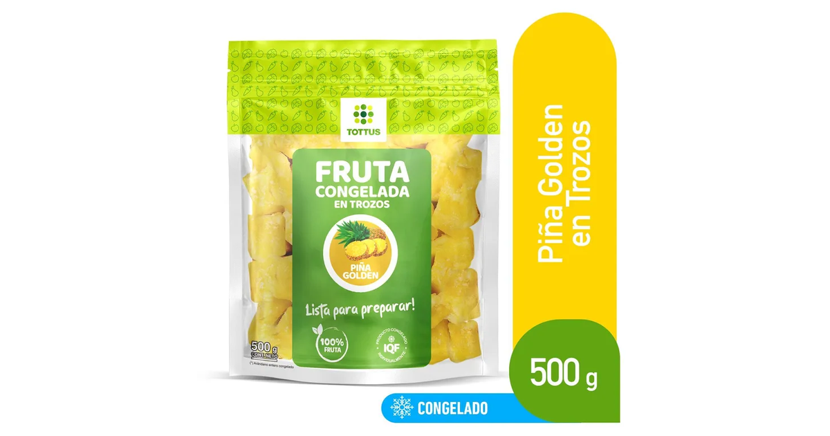 TOTTUS Piña en Trozos Congelada (500 g.) | SoloTodo.cl
