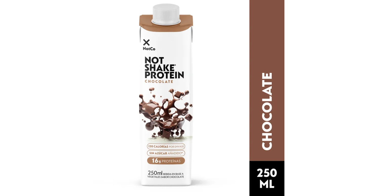 NOT SHAKE PROTEIN Bebida Vegetal Not Shake Protein Sabor Chocolate (250 ...