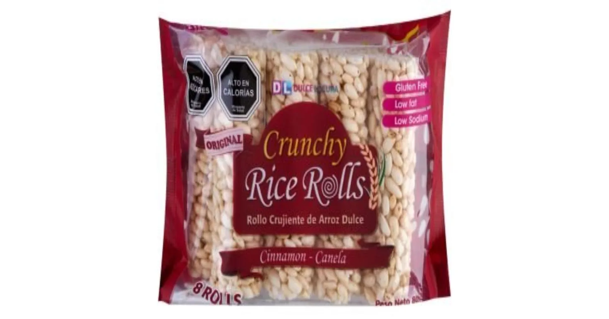 DULCE LOCURA Rollo arroz inflado canela (80 g.) | SoloTodo.cl