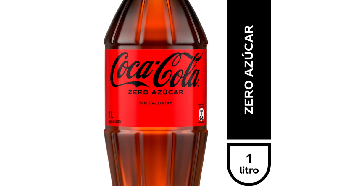 COCA COLA Bebida Coca Cola Zero (1000 mL.) | SoloTodo.cl